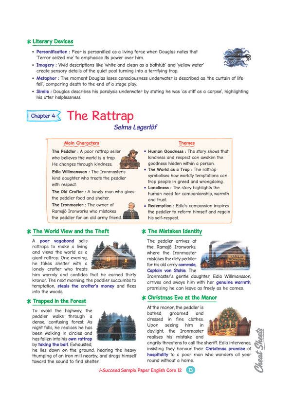 i-Succeed CBSE 15 Sample Question Papers Class 12 English Core Exam 2027 | Colour-Coded Revision Cheat Sheets, Toppers Copy with Expert Insights | FREE SUPER POWER KIT | Based on Latest CBSE SQP Released 21 Sept 2026