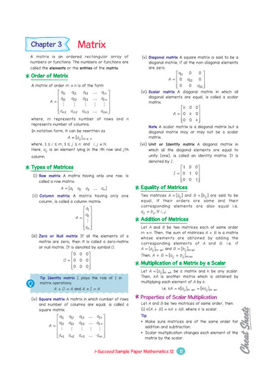 i-Succeed CBSE 15 Sample Question Papers Class 12 Mathematics Exam 2027 | Colour-Coded Revision Cheat Sheets, Toppers Copy with Expert Insights | FREE SUPER POWER KIT | Based on Latest CBSE SQP Released 21 Sept 2026