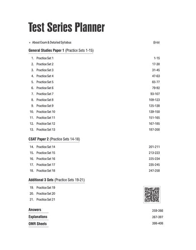 Test Series UKPSC Prelims 2026–27 | 21 Practice Sets for General Studies Paper 1 & CSAT Paper 2 | 3 Personalized Evaluation Sets | OMR Sheets | Detailed Explanations | Latest Exam Pattern