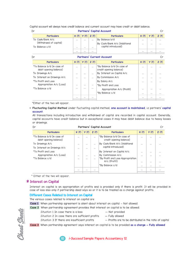 i-Succeed CBSE 15 Sample Question Papers Class 12 Accountancy Exam 2027 | Colour-Coded Revision Cheat Sheets, Toppers Copy with Expert Insights | FREE SUPER POWER KIT | Based on Latest CBSE SQP Released 21 Sept 2026
