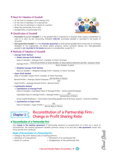 i-Succeed CBSE 15 Sample Question Papers Class 12 Accountancy Exam 2027 | Colour-Coded Revision Cheat Sheets, Toppers Copy with Expert Insights | FREE SUPER POWER KIT | Based on Latest CBSE SQP Released 21 Sept 2026