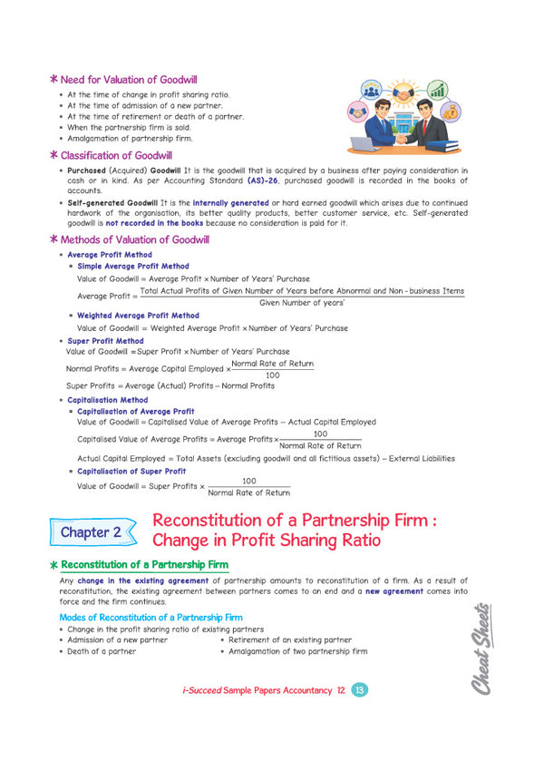 i-Succeed CBSE 15 Sample Question Papers Class 12 Accountancy Exam 2027 | Colour-Coded Revision Cheat Sheets, Toppers Copy with Expert Insights | FREE SUPER POWER KIT | Based on Latest CBSE SQP Released 21 Sept 2026