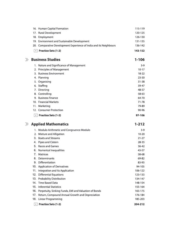 NTA CUET UG 2027 | Section II – Domain (Commerce)| Accountancy, Economics, Business Studies & Applied Maths| 4000+ MCQs & CBQs | Quick Revision Notes, Solved Paper 2026 & 2 Practice Sets