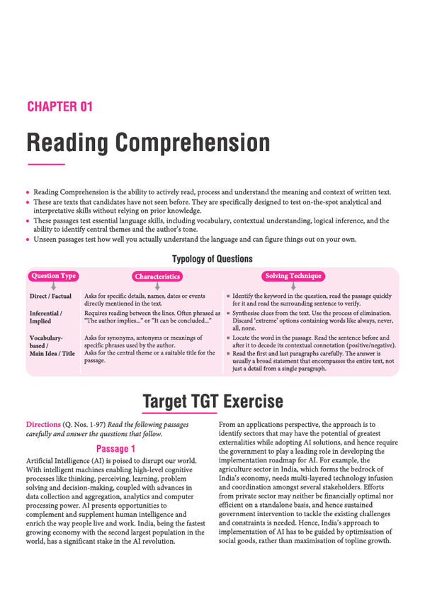 UP TGT English Exam 2027 | Chapterwise Study Notes, Practice Questions & PYQs, 5 Practice Sets with OMR Sheets, Latest Solved Paper 2026 | Based on Latest Syllabus & Exam Pattern (August 2026)