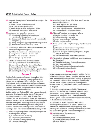 UP TGT English Exam 2027 | Chapterwise Study Notes, Practice Questions & PYQs, 5 Practice Sets with OMR Sheets, Latest Solved Paper 2026 | Based on Latest Syllabus & Exam Pattern (August 2026)
