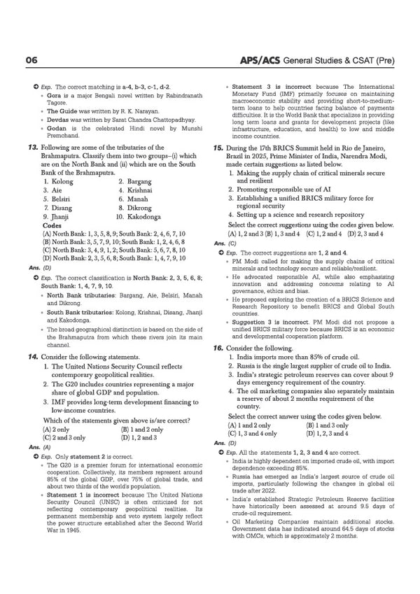 APSC Prelims Cracker 2026-27 | Assam Public Service Commission CCE | General Studies & CSAT Paper I & II | 10+ Solved Papers (2026–2015), 15 Practice Sets, 10 Section Tests & 4 Official Sample Papers
