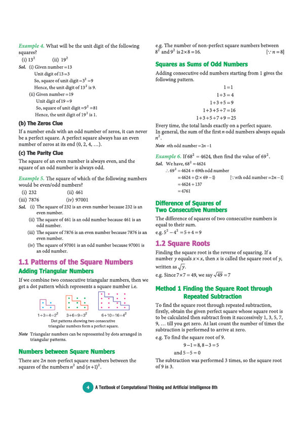 All in One Computational Thinking & Artificial Intelligence (CT & AI) Class 8 for CBSE Exam | Comprehensive Coverage of CBSE HandbookQuestions | As per NEP 2020 & NCF-SE 2023 Guidelines