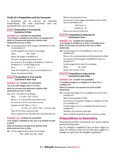 All in One Mathematics (Ganita Manjari) Part-2 Class 9 for CBSE Exam 2026-27 | NCERT Based Complete Theory, Practice Exercises, CBQs, A-R, Sample Papers & Mind Maps | Revised Edition as per Latest Syllabus