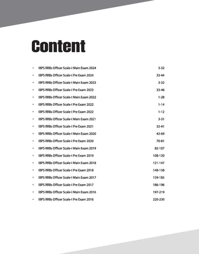 IBPS RRB (CRP-XIV) Officer Scale I (Prelims & Mains)Exam 2025| 19 Solved Papers (2016–2024) 10 Prelims & 9 Mains |with 100% Detailed Explanations