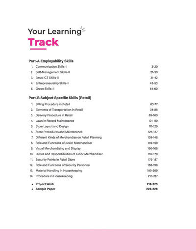 A Textbook of Retail for CBSE Class 10 | Skill Education (Subject Code 401) | Employability Skills, Subject-Specific Skills, Diagrams & Exam-Style Questions | As per Latest CBSE Syllabus 2026–27