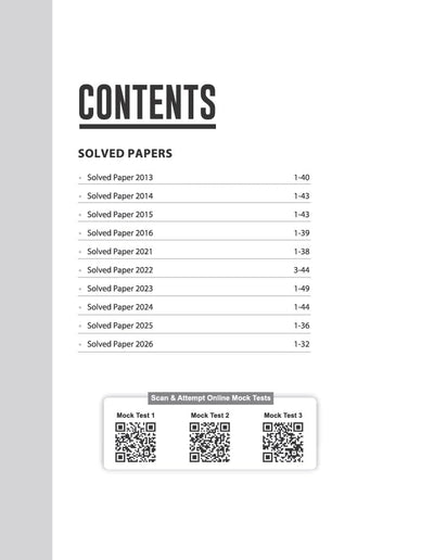 BVP-CET Engineering Entrance Exam 2027 | 10 Years Solved Papers (2026–2013) | 100% Original Questions with Detailed Solutions | 3 Mock Tests for 2027