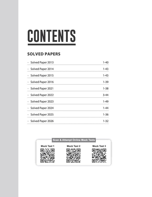 BVP - CET  10 Years Solved Papers 2026-2013