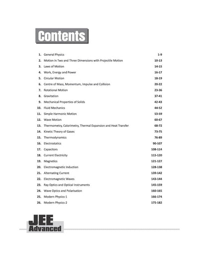 JEE Advanced Physics 2027 | Chapterwise Previous Year Questions (PYQs) & Solutions (2026–2013) | Relevant PYQs with Detailed, Accurate & Authentic Solutions | Based on the Latest JEE Advanced Pattern