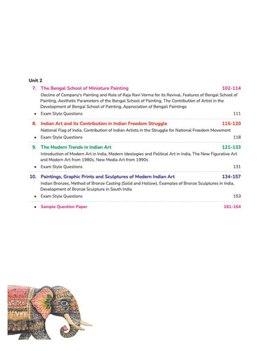 A Textbook of Indian Painting for CBSE Class 12 | Theory in Easy Language, Detailed Description of Paintings, Exam-Style Questions & Sample Question Paper | Based on Latest CBSE Syllabus 2026–27