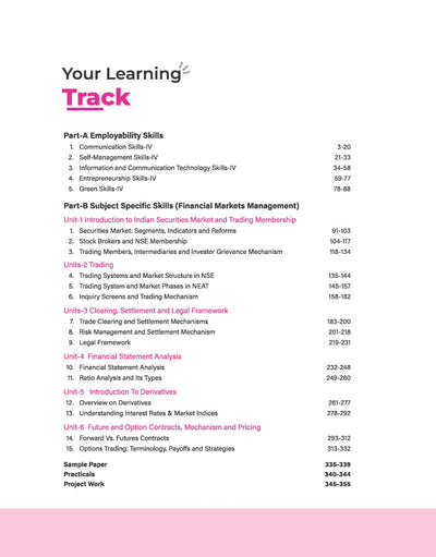 A Textbook of Financial Markets Management for CBSE Class 12 | Skill Education (Subject Code 805) | Employability Skills, Subject-Specific Skills, Diagrams & Exam-Style Questions | As per Latest CBSE Syllabus 2026–27
