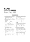 KEAM Engineering Entrance Exam 2027 | 10 Years Solved Papers (2026–2017) | 100% Original Questions with Detailed Solutions | 3 Mock Tests for 2027