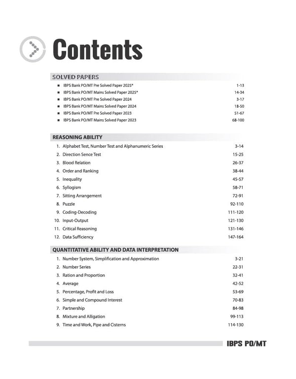 IBPS PO/MT 2026 (CRP PO/MT-XVI) | Complete Guide for Prelims & Mains | 3000+ Practice MCQs, Topicwise Concept Notes, Shortcuts & Tricks, Solved Papers (2025–2023)