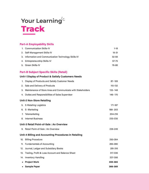 A Textbook of Retail for CBSE Class 12 | Skill Education (Subject Code 801) | Employability Skills, Subject-Specific Skills, Diagrams & Exam-Style Questions | As per Latest CBSE Syllabus 2026–27