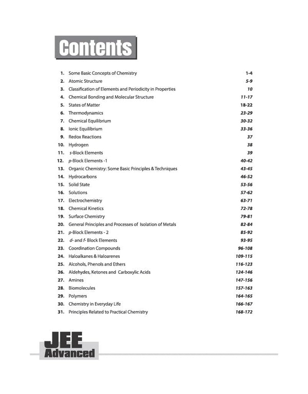 JEE Advanced Chemistry 2027 | Chapterwise Previous Year Questions (PYQs) & Solutions (2026–2013) | Relevant PYQs with Detailed, Accurate & Authentic Solutions | Based on the Latest JEE Advanced Pattern