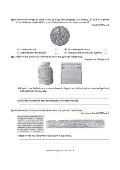 Understanding Society: India and Beyond Social Science Workbook for CBSE Class 9 (Part 1) | All Types of Questions - MCQs, CBQs, A/R, Very Short, Short & Long | NCERT Page Tagging | Based on New NCERT Textbook & Latest CBSE Pattern