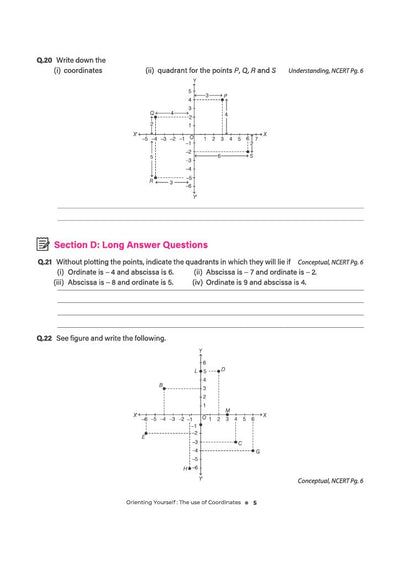Ganita Manjari Mathematics Workbook for CBSE Class 9 (Part 1) | All Types of Questions - MCQs, CBQs, A/R, Very Short, Short & Long | NCERT Page Tagging | Based on NCERT Textbook & CBSE Pattern