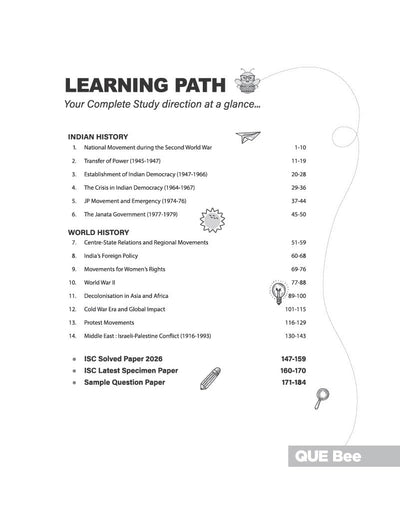 ISC History Class 12 Exam | Quick Theory, Exam Pattern Questions & Sample Papers | As per Latest ICSE Syllabus |