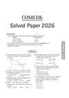COMEDK 2027 | 10 Years Solved Papers (2026–2017) | 100% Original Questions with Detailed Solutions | 3 Mock Tests for 2027