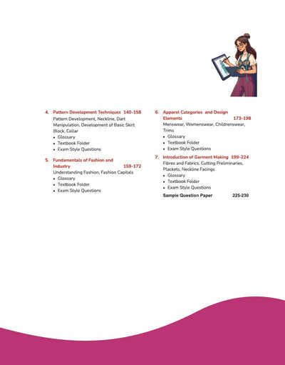 A Textbook of Fashion Studies for CBSE Class 12 | Skill Education (Subject Code 837) | Employability Skills, Subject-Specific Skills, Diagrams & Exam-Style Questions | As per Latest CBSE Syllabus 2026–27