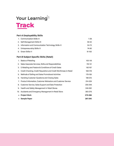A Textbook of Retail for CBSE Class 11 | Skill Education (Subject Code 801) | Employability Skills,Subject-Specific Skills,Diagrams & Exam-Style Questions | As per Latest CBSE Syllabus 2026–27