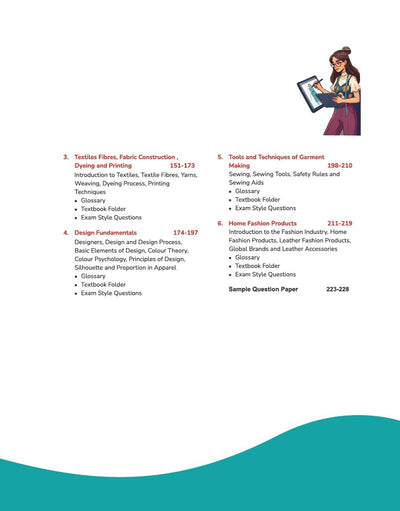 A Textbook of Fashion Studies for CBSE Class 11 | Skill Education (Subject Code 837) | Employability Skills, Subject-Specific Skills, Diagrams & Exam-Style Questions | As per Latest CBSE Syllabus 2026–27