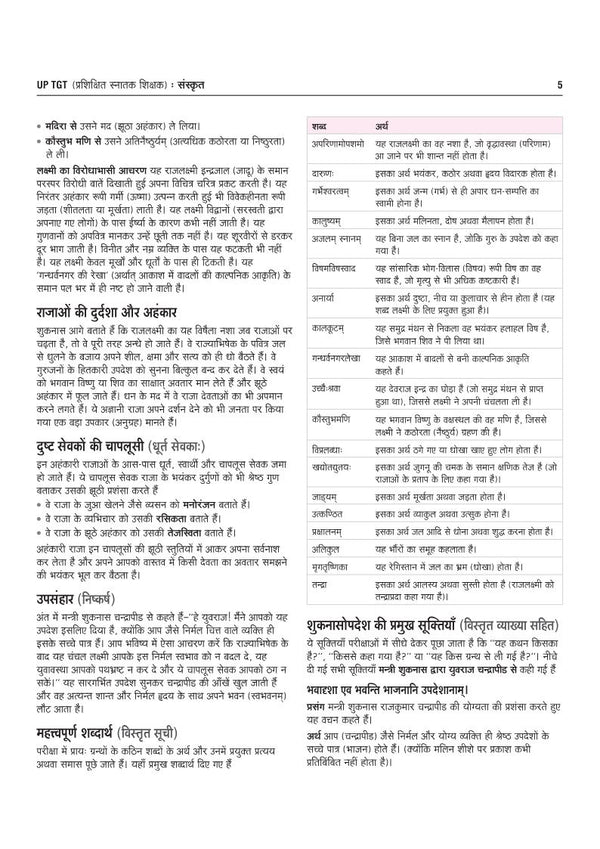 UP TGT Sanskrit Exam 2027 | Chapterwise Study Notes, Practice Questions & PYQs, 5 Practice Sets with OMR Sheets, Latest Solved Paper 2026 | Based on Latest Syllabus & Exam Pattern (August 2026)