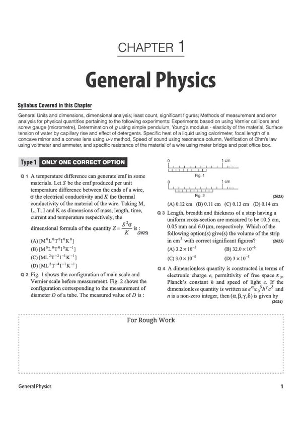 JEE Advanced Physics 2027 | Chapterwise Previous Year Questions (PYQs) & Solutions (2026–2013) | Relevant PYQs with Detailed, Accurate & Authentic Solutions | Based on the Latest JEE Advanced Pattern
