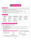 Chapter 2 HCF and LCM textbook page from Arihant SSC CGL Tier 1 and 2 Quantitative Aptitude Capsule Pro Notes showing core concept blocks for Multiple, Factor, and Common Factor alongside Prime Factorisation and Division method examples with SSC CGL Tier I 2022 questions