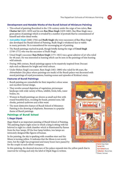 A Textbook of Indian Painting for CBSE Class 12 | Theory in Easy Language, Detailed Description of Paintings, Exam-Style Questions & Sample Question Paper | Based on Latest CBSE Syllabus 2026–27