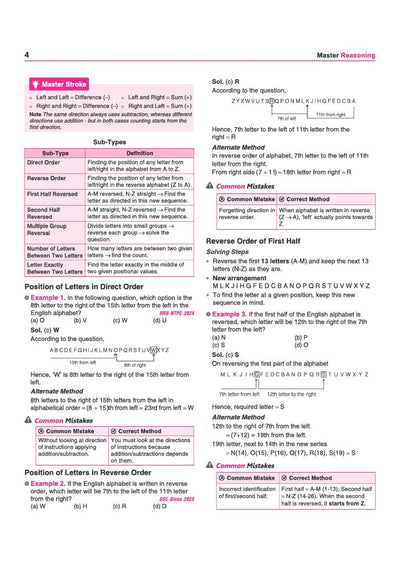 Master Reasoning Book 2027 Chapterwise Practice