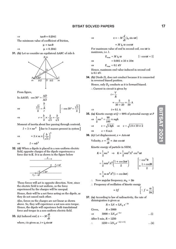 BITSAT 2027 | 10 Years Solved Papers (2026–2017) | 100% Original Questions with Detailed Solutions | 3 Mock Tests for 2027