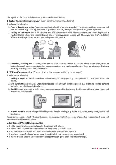 A Textbook of Retail for CBSE Class 11 | Skill Education (Subject Code 801) | Employability Skills,Subject-Specific Skills,Diagrams & Exam-Style Questions | As per Latest CBSE Syllabus 2026–27