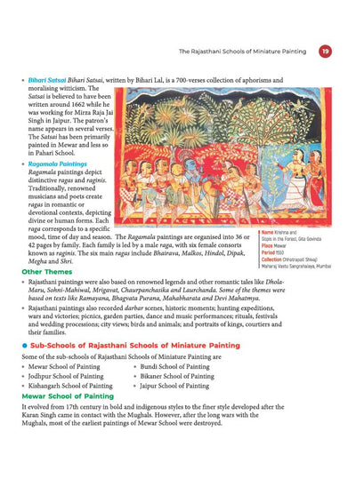A Textbook of Indian Painting for CBSE Class 12 | Theory in Easy Language, Detailed Description of Paintings, Exam-Style Questions & Sample Question Paper | Based on Latest CBSE Syllabus 2026–27