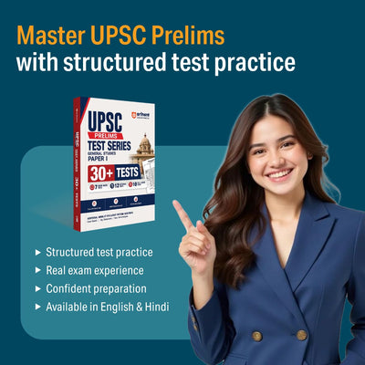 UPSC IAS Prelims 2027 CSAT (General Studies Paper II) Test Series | 30+ Tests with 26 Topical Tests, 7 Sectional Tests & 10 Full-Length Mock Tests | OMR Sheets, AIR Mock Test & 100 Trending Topics