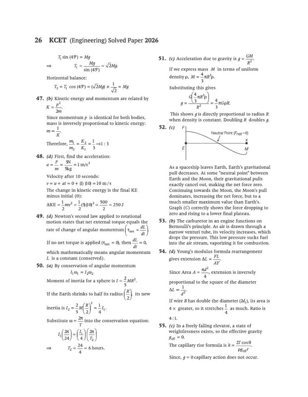KCET Engineering Entrance Exam 2027 | 10 Years Solved Papers (2026–2017) | 100% Original Questions with Detailed Solutions | 3 Mock Tests for 2027