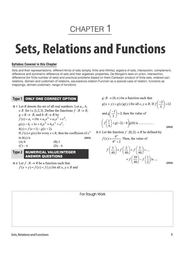 JEE Advanced Mathematics 2027 | Chapterwise Previous Year Questions (PYQs) & Solutions (2026–2013) | Relevant PYQs with Detailed, Accurate & Authentic Solutions | Based on the Latest JEE Advanced Pattern