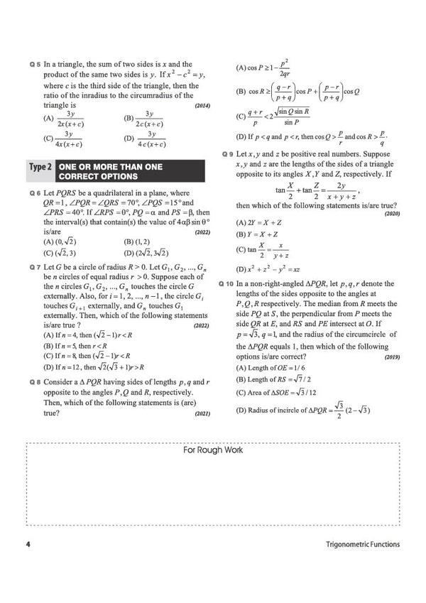 JEE Advanced Mathematics 2027 | Chapterwise Previous Year Questions (PYQs) & Solutions (2026–2013) | Relevant PYQs with Detailed, Accurate & Authentic Solutions | Based on the Latest JEE Advanced Pattern