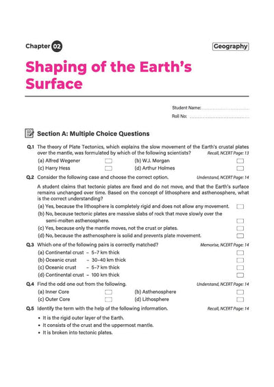 Understanding Society: India and Beyond Social Science Workbook for CBSE Class 9 (Part 1) | All Types of Questions - MCQs, CBQs, A/R, Very Short, Short & Long | NCERT Page Tagging | Based on New NCERT Textbook & Latest CBSE Pattern