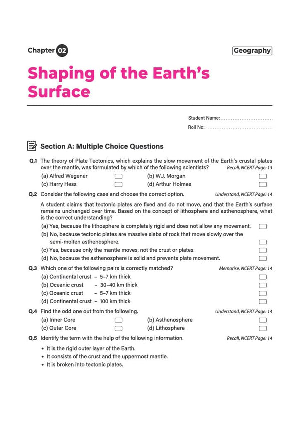 Understanding Society: India and Beyond Social Science Workbook for CBSE Class 9 (Part 1) | All Types of Questions - MCQs, CBQs, A/R, Very Short, Short & Long | NCERT Page Tagging | Based on New NCERT Textbook & Latest CBSE Pattern