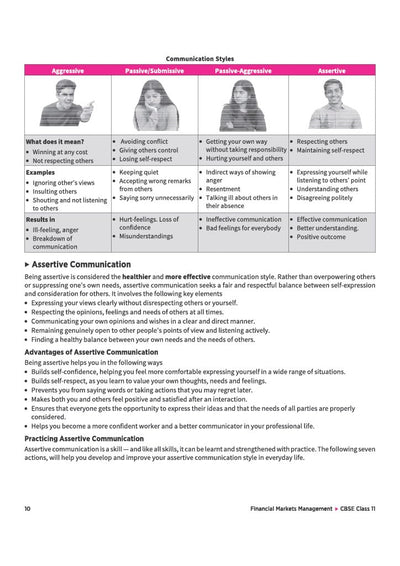 A Textbook of Financial Markets Management for CBSE Class 11 | Skill Education (Subject Code 805) | Employability Skills, Subject-Specific Skills, Diagrams & Exam-Style Questions | As per Latest CBSE Syllabus 2026–27