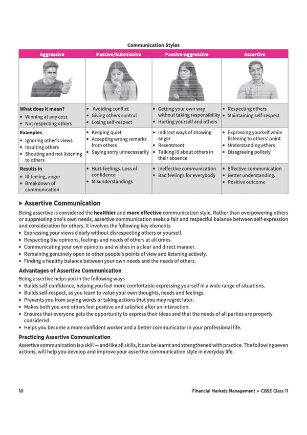 A Textbook of Financial Markets Management for CBSE Class 11 | Skill Education (Subject Code 805) | Employability Skills, Subject-Specific Skills, Diagrams & Exam-Style Questions | As per Latest CBSE Syllabus 2026–27