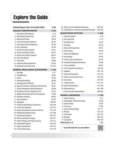 SSC CHSL (Tier I & II) 2026 | Complete Study Guide with Conceptwise Notes, 3000+ Exam-Centric MCQs, PYQs up to 2025, Toppers' Tips, Time-Saving Tricks & 100 Formula Cheat Sheet | Free Online Tests