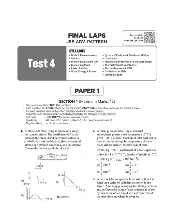 Prep Master JEE Main & Advanced | Physics Class XI | DPP & Testing Kit with 95 DPPs, 88 Tests & 21 Booklets | 24×7 Doubt Solver