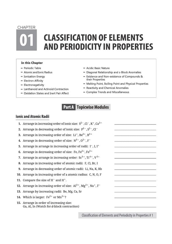 Inorganic Chemistry for JEE Main & Advanced 2027 | 3500+ Rank Booster Problems | Level-Wise Problem Progression, Real Exam-Level Questions, Concept & Application-Based Practice | From Concept Clarity to Rank Mastery