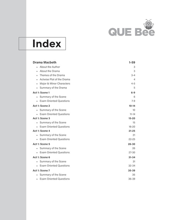 ISC Literature in English (Paper 2) Class 11 Exam Book | Quick Theory, Exam Pattern Questions & Sample Papers | As per Latest ICSE Syllabus | Que Bee 2nd Edition